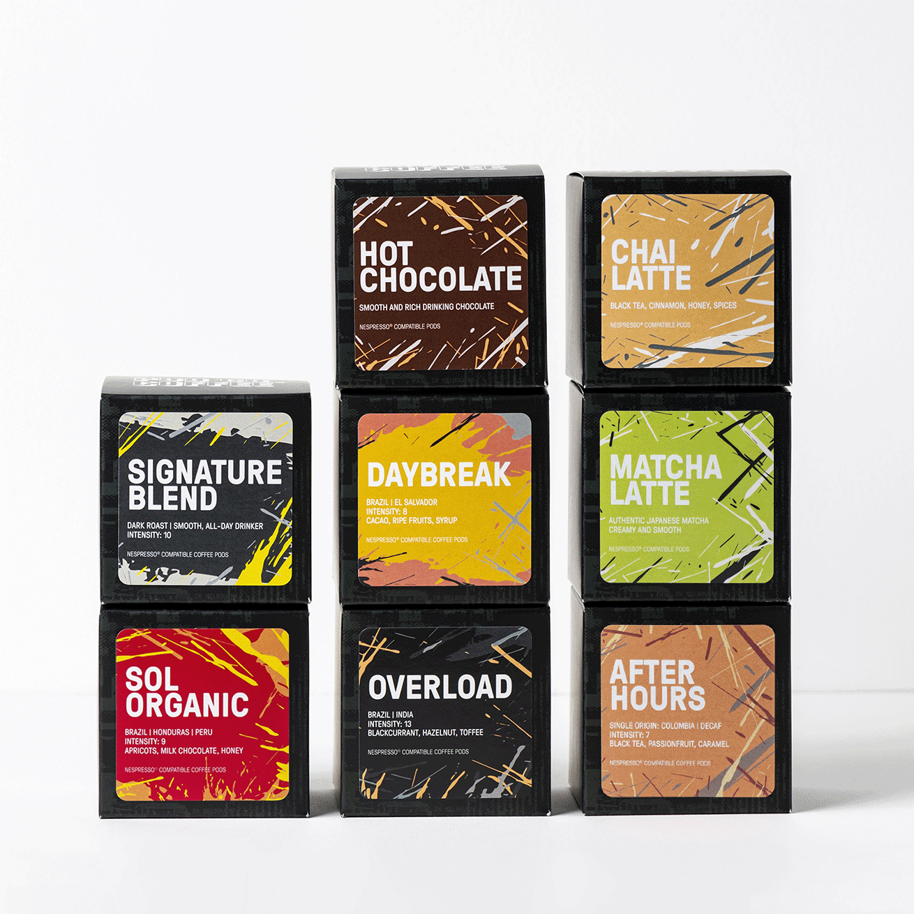 CafePod Supercharger Espresso Coffee Pods 60 Ct | Nespresso Compatible Aluminum Capsules | Buy