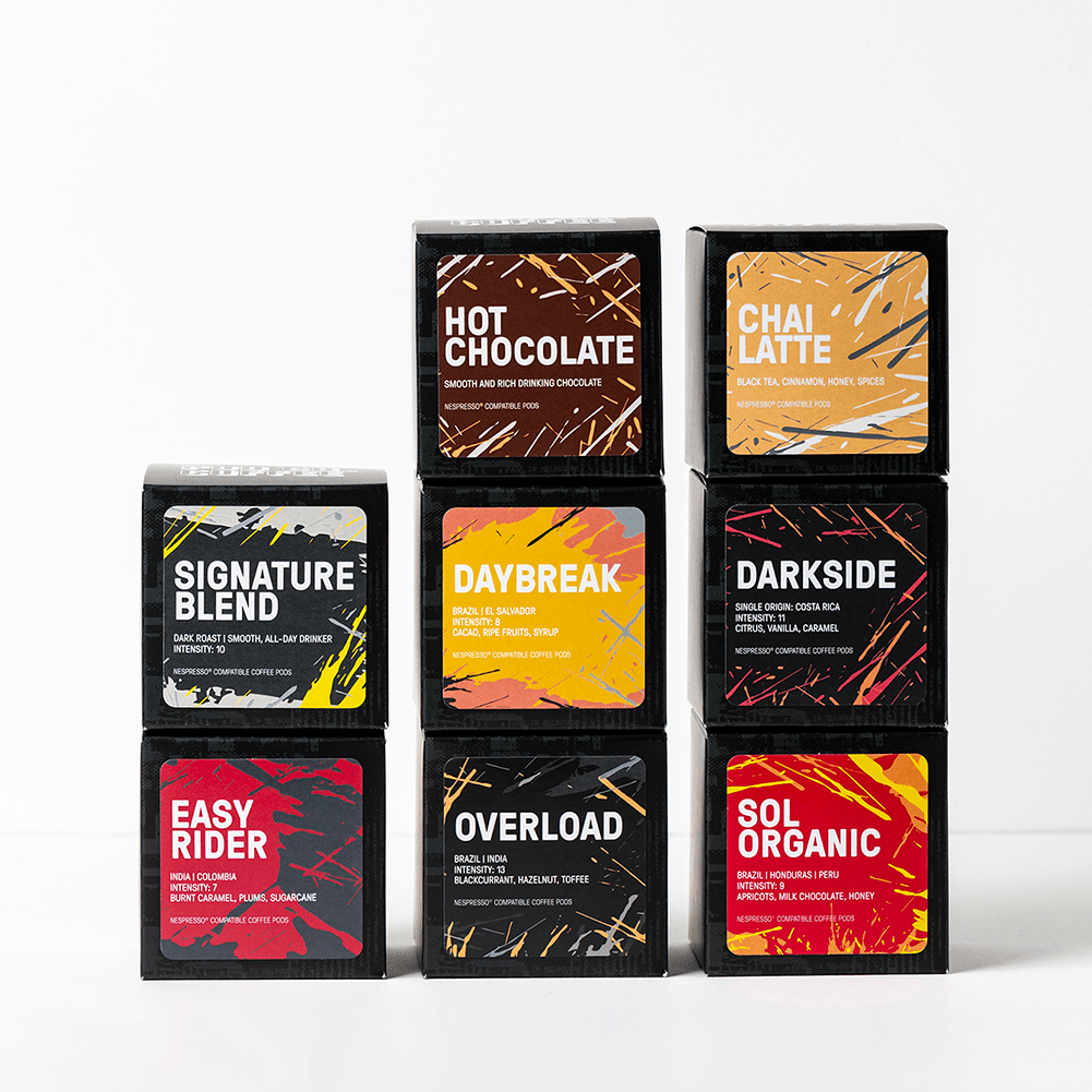 Nespresso flavoured pods hot sale