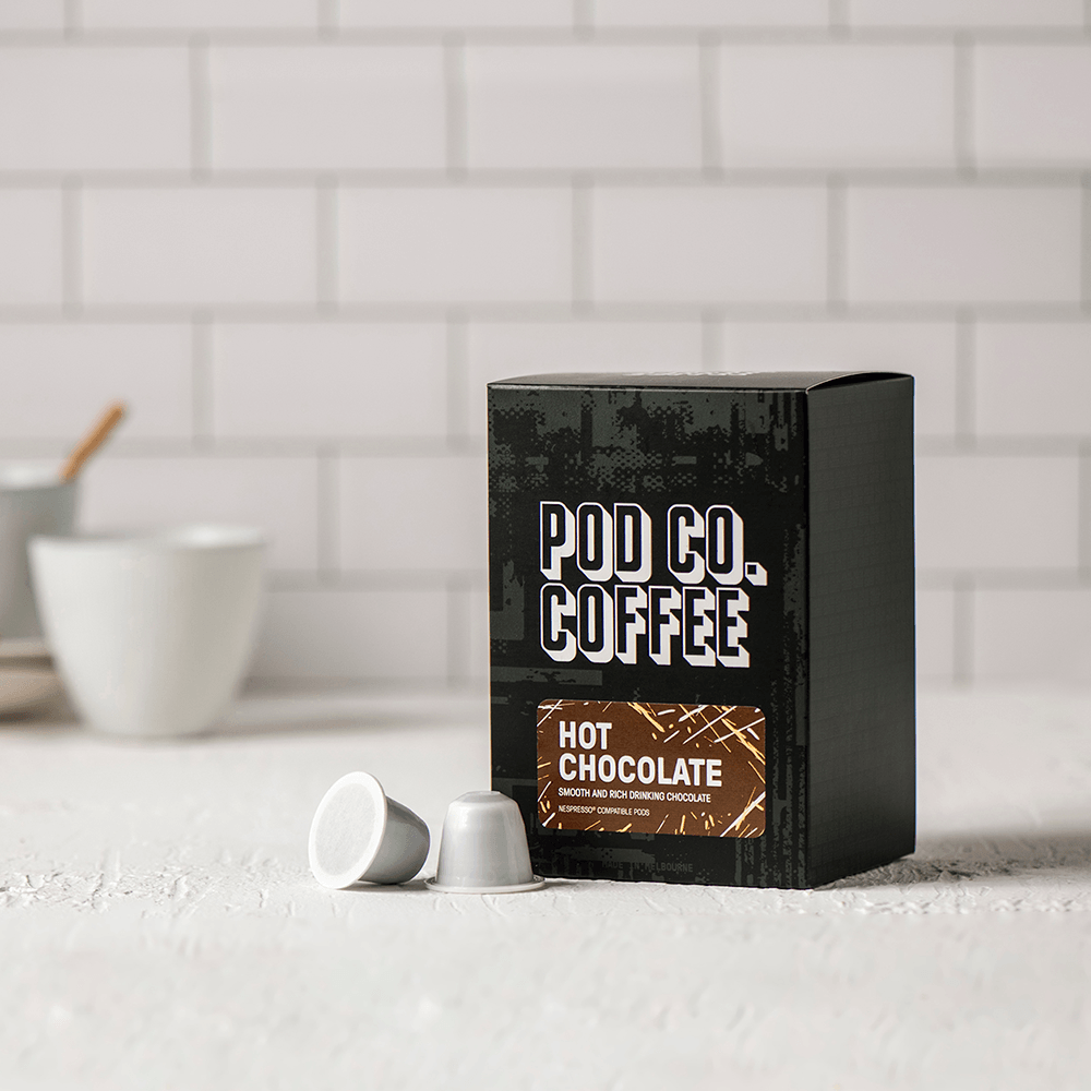 Nespresso hot top chocolate pods coles