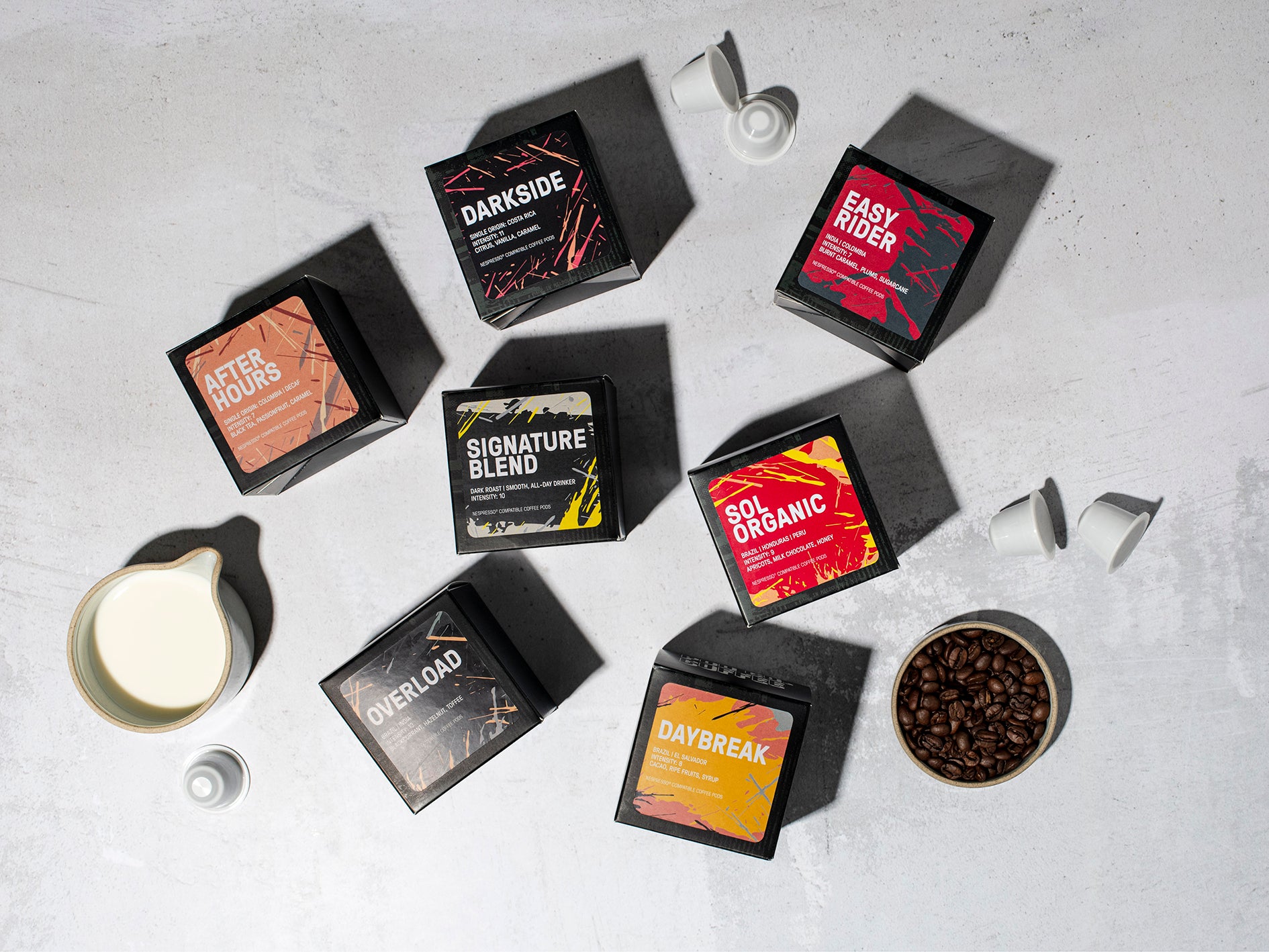 Compostable Tea Pods Biodegradable & Compostable Nespresso Compatible Pods | POD CO. COFFEE